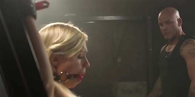 anal,bdsm,big cock,bizarre,blonde,blonde anal,bondage,fetish,gagging,hardcore,rough,slave