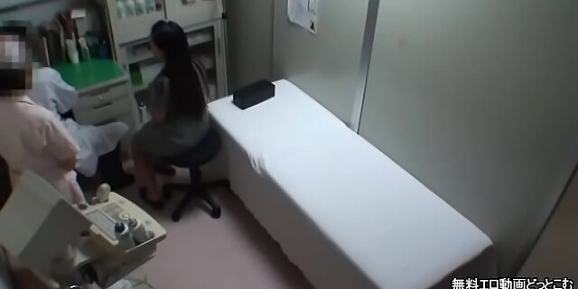 big tits,boobs,doctor,gynecologist,japanese,old,spy,voyeur