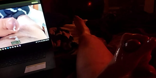 cum,masturbation,orgasm,watching